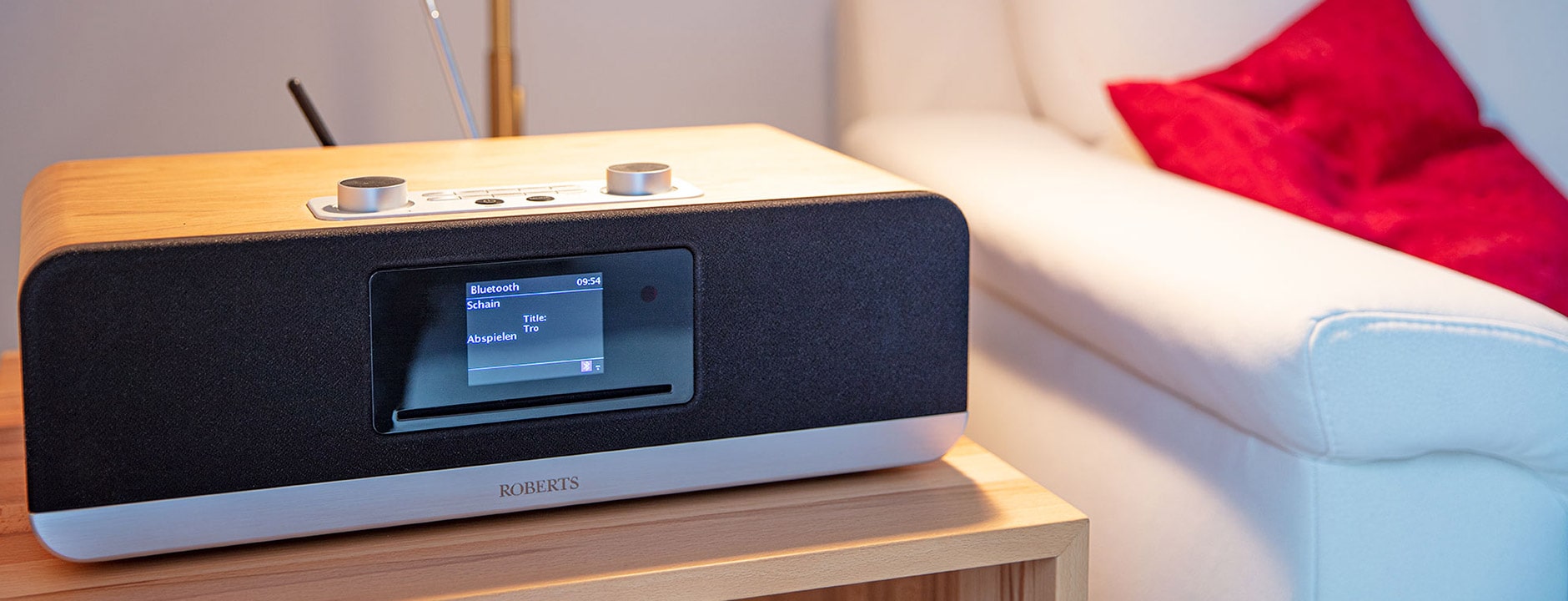 Bluetooth-Musikanlage spielt Ihre Songs mit sattem Sound